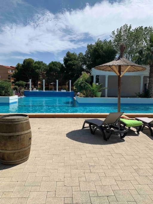 Appartement Cosy Confort Parking Clim Wifi Linge Acces Piscine Non Inclus Canet-en-Roussillon Extérieur photo